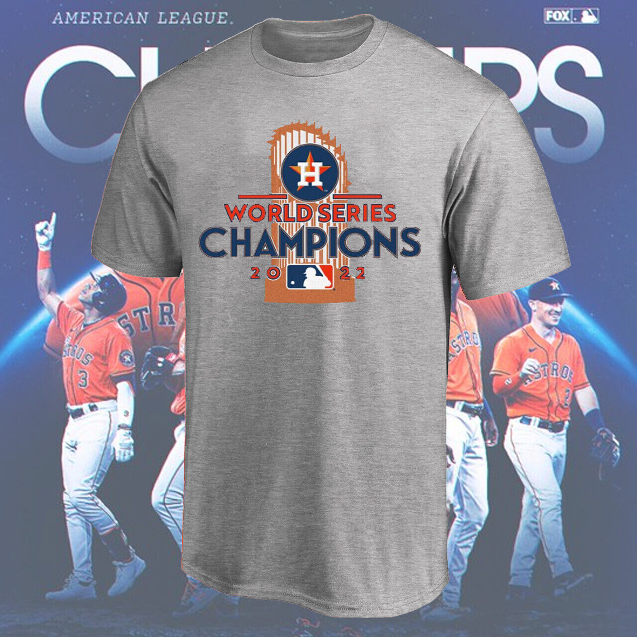 Sale Houston Astros World Series 2022 T Shirt Baseball Team T Shirt S_5xl Plus Size Up To 5xl